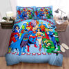 Justice League Of America Poster Bed Sheets Spread Duvet Cover Bedding Sets