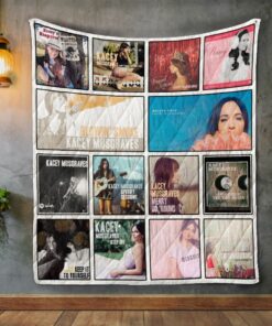 Kacey Musgraves Album Covers Quilt Blanket