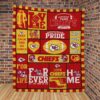 Kansas City Chiefs Quilt Kansas City Chiefs Nfl Quilt Blanket