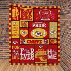 Kansas City Chiefs Quilt Kansas City Chiefs Nfl Quilt Blanket