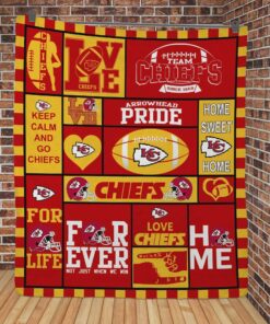 Kansas City Chiefs Quilt Kansas City Chiefs Nfl Quilt Blanket