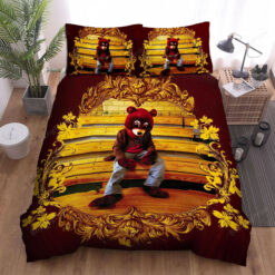 Kanye West College Dropout Album Cover Bed Sheets Duvet Cover Bedding Sets