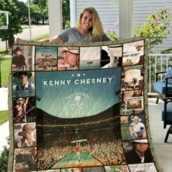 Kenny Chesney Live In No Shoes Nation Quilt Blanket All Season Plus Size Quilt Blanket