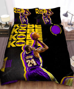 Kobe Bryant Black Mamba Bed Sheets Duvet Cover Bedding Sets