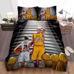 Kobe Bryant & Gigi Bed Sheets Duvet Cover Bedding Sets
