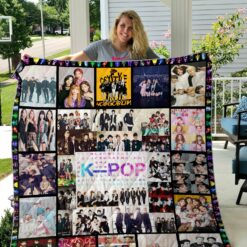 Kpop Bands Quilt Blanket