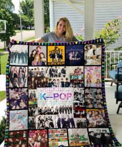 Kpop Bands Quilt Blanket