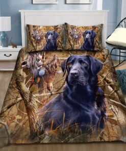 Labrador Hunting Bed Sheets Duvet Cover Bedding Sets
