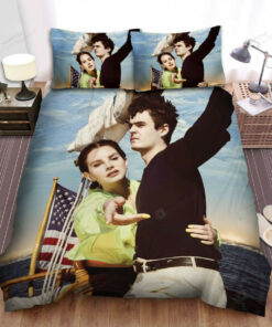 Lana Del Rey Norman Rockwell Album Cover Bed Sheets Spread Comforter Duvet Cover Bedding Sets