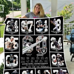 Las Vegas Raiders Quilt Blanket