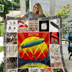 Led Zeppelin Albums Cover Poster Quilt Blanket