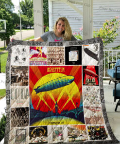 Led Zeppelin Albums Cover Poster Quilt Blanket