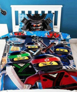 Lego Ninjago Movie Duvet Cover And Pillowcase Set