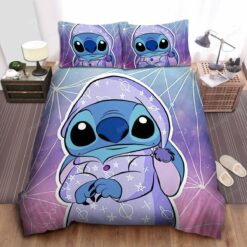 Lilo And Stitch - Stitch In Pijama Bed Sheets Spread Duvet Cover Bedding Sets