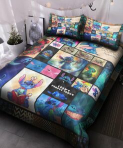 Lilo And Stitch Ohana Means Family Bedding Set