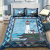 Limited Edition Lighthouse By The Sea Bedding Set (duvet Cover & Pillow Cases)