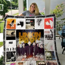 Linkin Park Albums Cover Poster Quilt Blanket