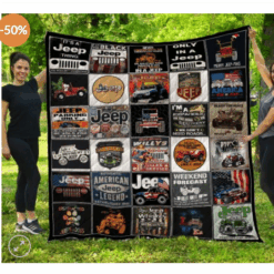 Ll Jeep Quilt Blanket