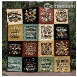 Llhamilton Lyrics Songs Quilt Blanket