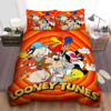 Looney Tunes Orange Bed Sheets Duvet Cover Bedding Sets