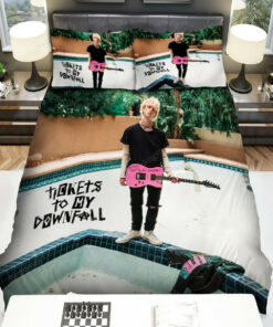 Machine Gun Kelly Tickets To My Downfall Album Art Cover Bed Sheets Spread Duvet Cover Bedding Sets