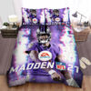 Madden Nfl 21 Lamar Jackson Cover Athlete Bed Sheets Duvet Cover Bedding Sets