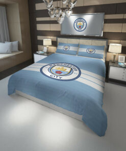 Manchester City Fc Football Club Bedding Set Duvet Cover