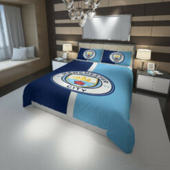 Manchester City Fc Football Club Bedding Set Duvet Cover#2