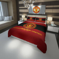 Manchester United Fc Football Club #4 Duvet Cover Beddingset