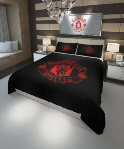 Manchester United Fc Football Club Bedding Set#1 Duvet Cover