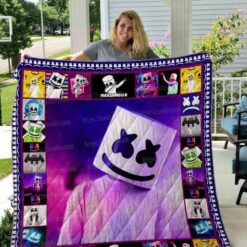 Marshmello Ver 01 All Season Plus Size Quilt Blanket