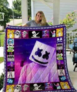 Marshmello Ver 01 All Season Plus Size Quilt Blanket