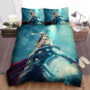 Marvel Thor Powerful Strikes With Mjolnir Hammer Bed Sheets Duvet Cover Bedding Sets