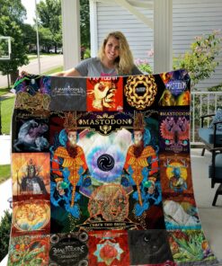 Mastodon Albums Quilt Blanket For Fans Ver 17