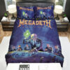 Megadeth Rust In Peace Cover Bed Sheets Spread Duvet Cover Bedding Sets