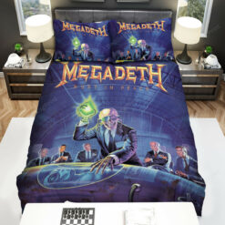 Megadeth Rust In Peace Cover Bed Sheets Spread Duvet Cover Bedding Sets