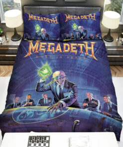 Megadeth Rust In Peace Cover Bed Sheets Spread Duvet Cover Bedding Sets