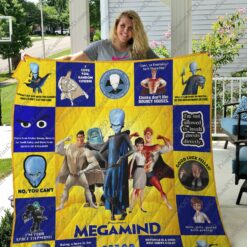 Megamind Quilt Blanket For Fans Ver 17