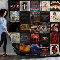 Metallica Albums Cover Poster Quilt Blanket Ver 5