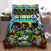 Metallica Fuel And Fire Bed Sheets Duvet Cover Bedding Sets