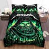 Metallica Glow In The Dark Bed Sheets Duvet Cover Bedding Sets