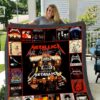 Metallica No Life Till Leather Quilt Blanket Great Customized Gifts For Birthday Christmas Thanksgiving Perfect Gifts For Metallica Lover