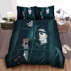 Michael Myers The Night He Came Home Bed Sheets Duvet Cover Bedding Sets