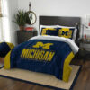 Michigan Wolverines Gs-cl-kl2309 Bedding Set (duvet Cover & Pillow Cases)