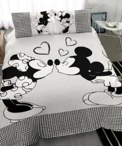 Mickey Mouse Bedding Set Minnie Mouse Duvet Cover Disney Mickey Minnie Comforter Sets Disney Mickey Her King His Queen Bedding Set Tdv019