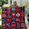 Mlb 8211 Boston Red Sox 25 Quilt Blanket