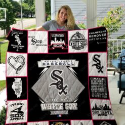 Mlb 8211 Chicago White Sox Quilt Blanket