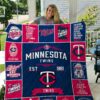Mlb 8211 Minnesota Twins Quilt Blanket