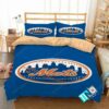 Mlb New York Mets 1 Logo 3d Duvet Cover Bedding Sets