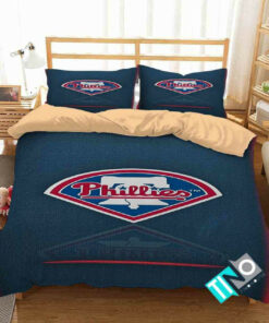 Mlb Philadelphia Phillies 3 Logo 3d Duvet Cover Bedding Sets